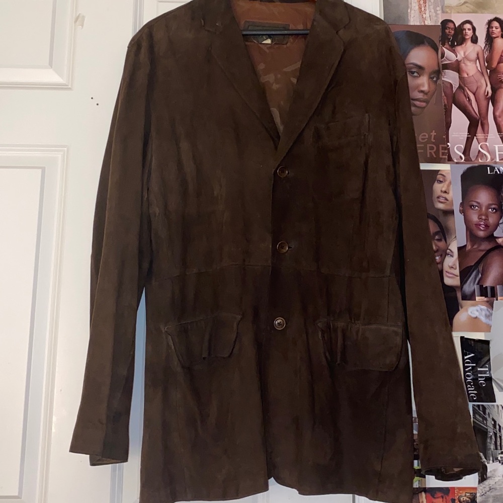 Banana  Republic Men’s Vintage suede jacket